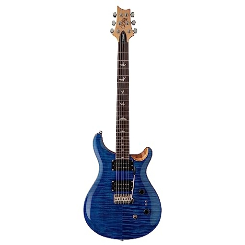 PRS SE Custom 24 Lefthand Violin Top Faded Blue - PRS E-Gitarre