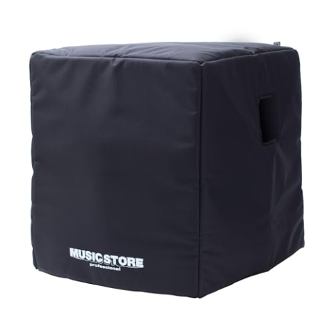 MUSIC STORE Cover, Fame Challenger Sub 15, Robuste Lautsprecherschutzhülle, Wasserdicht, Nylon Gepolstert, Passgenauer Schutz, Tragegriffe, Kunstfaser
