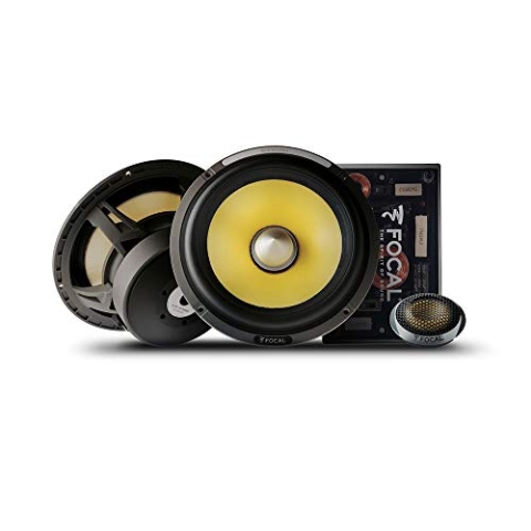 Focal ES165KX2 2-Wege-Elite-Serie K2Power Compo Autolautsprecher, 16,5 cm