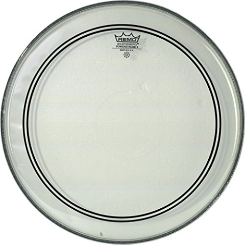 Remo Powerstroke 3 Clear 15", Tom Batter/Reso