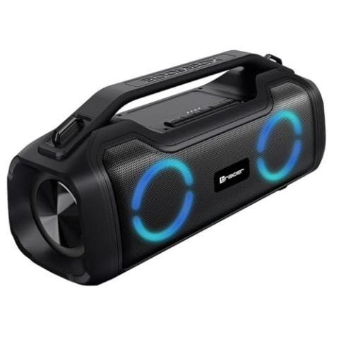 Tracer BigBoy Tragbarer Bluetooth-Lautsprecher, Schwarz, 40 W