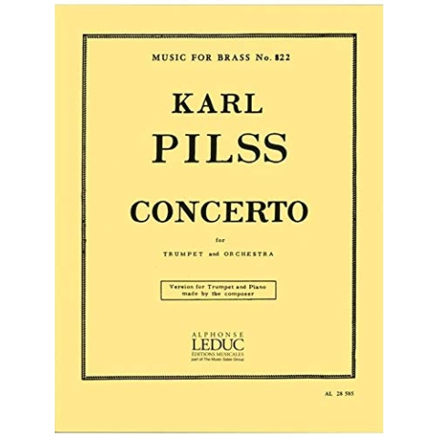 Pilss-Trumpet Concerto-Trompete und Klavier-BOOK