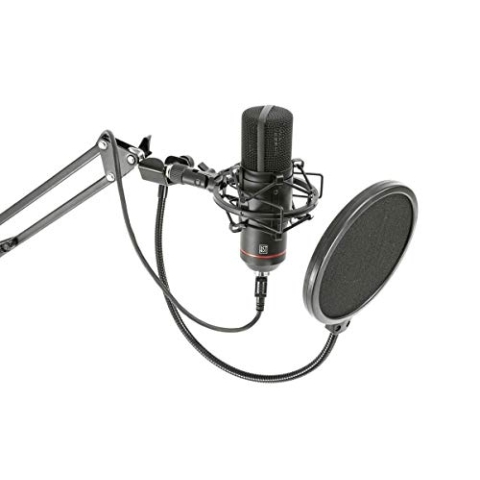 Micro Studio Cardioid Electret STM300 und Pantograph Halterung für Schreibtisch BST