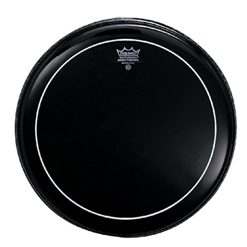 Remo Schlagzeugfell Pinstripe Ebony Bassdrum 18 Zoll ES-1618-PS