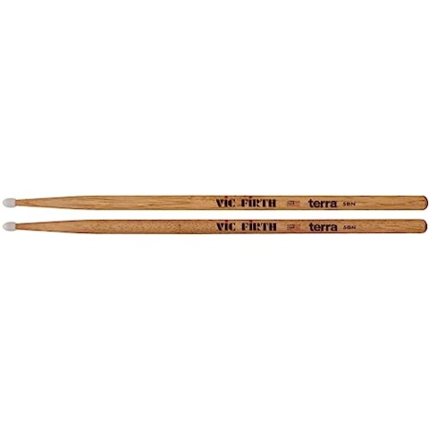 VIC FIRTH P5BTN4PK American Classic Pack 4 Paare Drumstick Terra Nylon