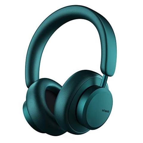 Urbanista Miami Kabelloser Over Ear Bluetooth Kopfhörer mit Hybrid Active Noise Cancelling, 6 ENC Mikrofone, 50h Spielzeit, ANC mit Transparenzmodus, On-Ear Erkennung, Transporttasche (Grün)