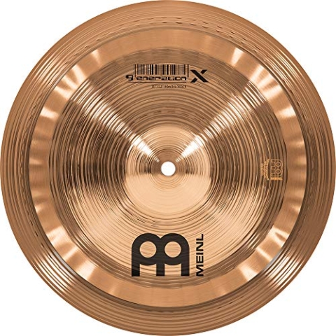 Meinl Cymbals GX-10/12ES Generation X Serie Becken Set Electro Stack 25,4 (10 Zoll) - 30,5 cm (12 Zoll)