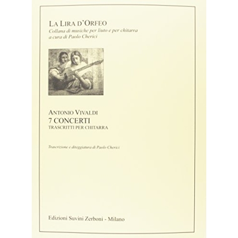 Antonio Vivaldi-7 Concerti trascritti per chitarra-Lute or Guitar-BOOK