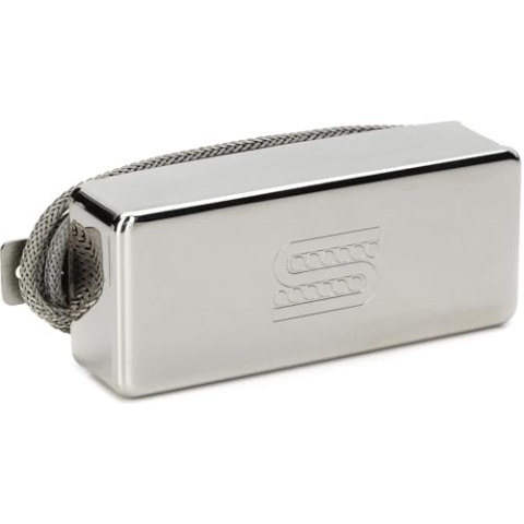Seymour Duncan SM-1N Humbucker Single Size Vintage Mini-HB Silber E-Gitarren Tonabnehmer