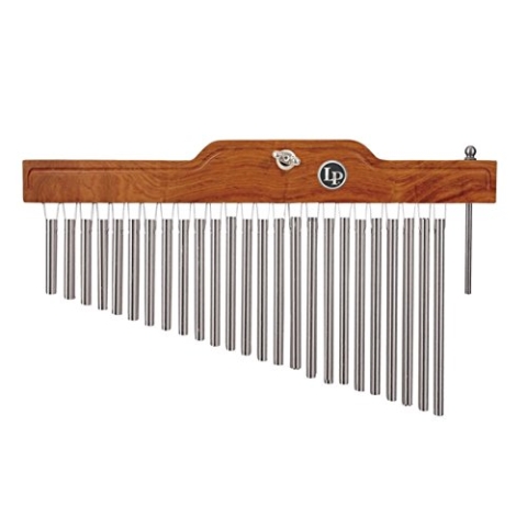LP Latin Percussion Chimes Studio doppelreihig 50 Klangstäbe, Aluminiumlegierung, Kevlarschnur, LP515, Glockenspiel,