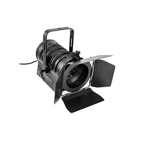 Eurolite LED THA-40PC TRC Theater-Spot schwarz | Lüfterloser PC-Scheinwerfer mit 57-W-Weißlicht-LED, Farbwiedergabe (CRI) >90
