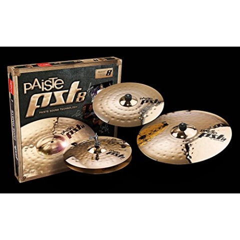 Paiste PST8 Universal Cymbal Set, 14"HH, 16"CR, 20"R
