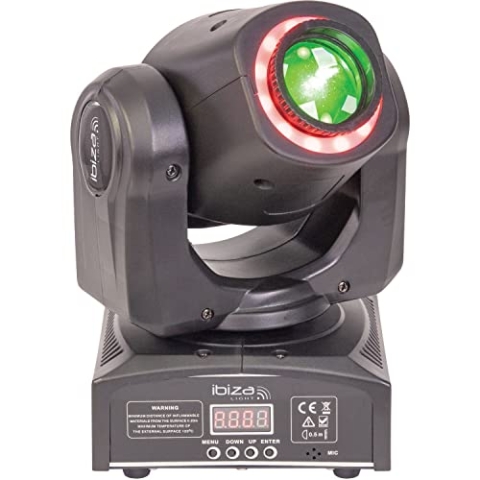 MHSPOT30-FX - Ibiza - 2-IN-1 SPOT & ANIMATION LED MOVING HEAD MIT DMX STEUERUNG