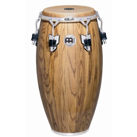 Meinl Percussion Woodcraft Series Conga - Mittelgroße Conga Handtrommel - Mit Büffelfell - Durchmesser 11,75 Zoll - Esche, Natur (WC1134ZFA-M)