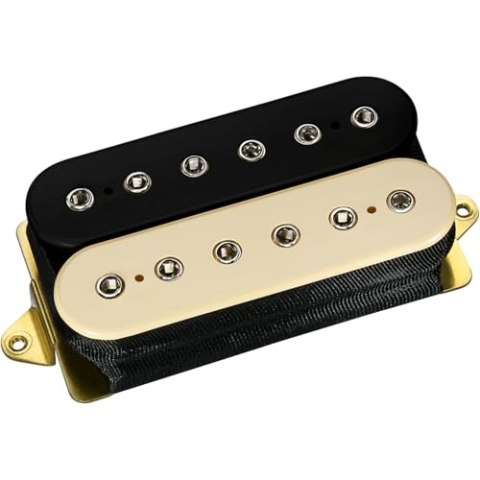 DiMarzio DP 100FBC Super Distortion Humbucker E-Gitarren Tonabnehmer, Schwarz/Crème