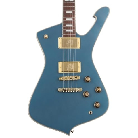 Ibanez Iceman IC420-ABM Antique Blue Metallic - Ibanez E-Gitarre
