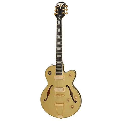 Epiphone Uptown Kat ES Topaz Gold Metallic - Halbakustik Gitarre