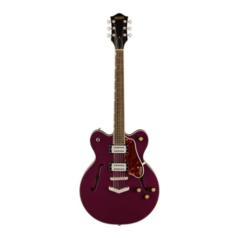 Gretsch G2622 Streamliner Center Block Double-Cut V-Stoptail Burnt Orchid - Halbakustik Gitarre