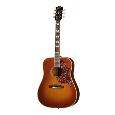 1960 Hummingbird Heritage Cherry Sunburst Light Aged - Westerngitarre