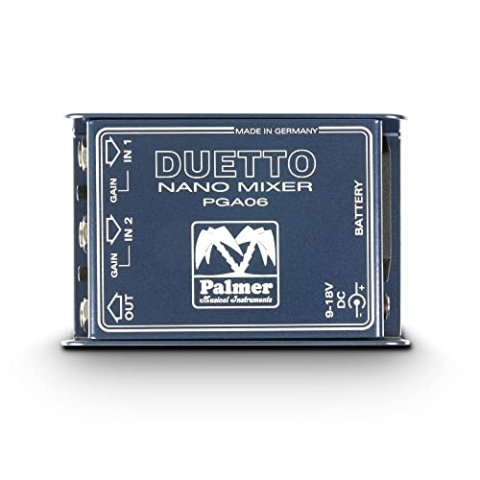 Palmer DUETTO Gitarren und Line Summierer