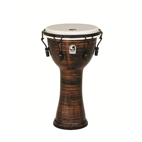 TOCA TO809244 Djembe Freestyle II Mech. Tuned Spun Copper Synth. Head 10" TF2DM-10SC