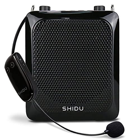 Sprachverstärker Wireless Voice Amplifier Protable 25W Lautsprecher mit Mikrofon Stimmverstärker Bluetooth, Multifunktions für Outdoor, Lehrer, Klassenzimmer