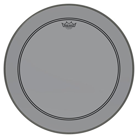 Remo Schlagzeugfell Colortone Powerstroke 3 clear Bass Drum 22" smoke P3-1322-CT-SM