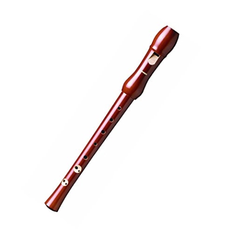 FLAUTA DULCE SOPRANO - Hohner (9550) (Madera Peral Barnizada) (Barroca) (2 Piezas)