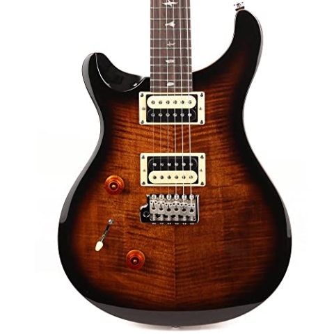 PRS SE Custom 24 Lefthand Black Gold Burst - E-Gitarre