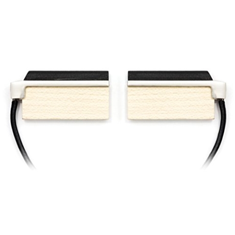 Fishman Resophonischer Nashville-Format Spinnen-Tonabnehmer, Keramik, Spider-Brücke, Musical Instrument Part, Turntable, Schallplattenspieler, Schwarz, 1/4 Zoll Klinke