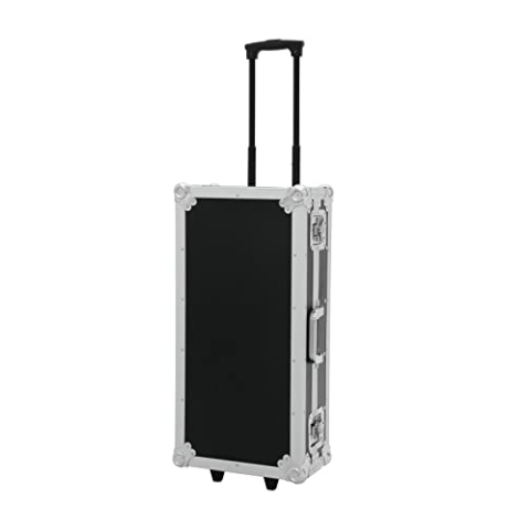 ROADINGER CD-Case schwarz 150 CDs Trolley | CD-Case mit Trolleyfunktion