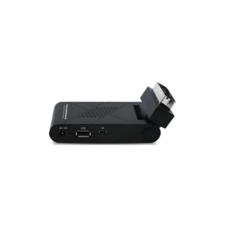 Mini Digital Terrestrisch Scart DVB-T2 180° USB HDMI Full HD H265 HEVC Fernbedienung 2 in 1