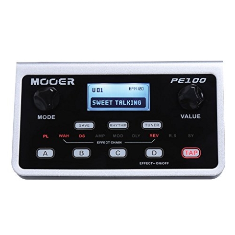 MOOER PE100 Guitar Effects,Black