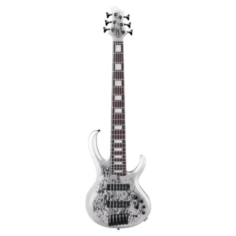 Ibanez BTB25TH6-SLM Silver Blizzard Matte - E-Bass