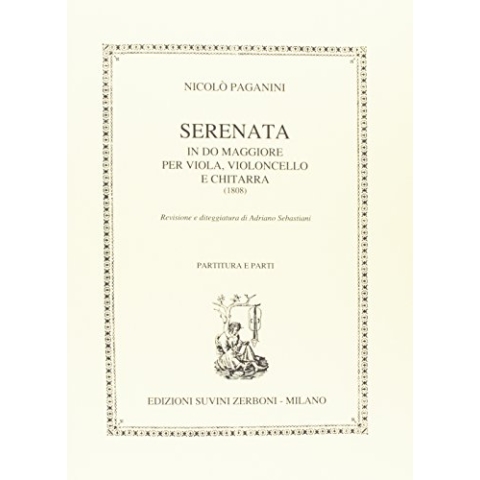Niccolò Paganini-Serenata Pa.E P.-Mixed Ensemble-SCORE