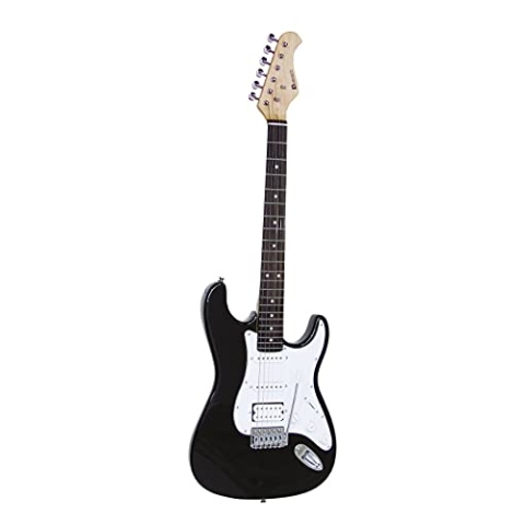 DIMAVERY ST-312 E-Gitarre, schwarz