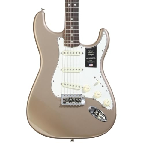 Fender American Vintage II 1965 RW Shoreline Gold - E-Gitarre