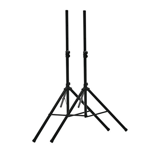 OMNITRONIC Boxenhochständer MOVE Set | 2 Boxenhochständer, ausfahrbar bis 180 cm, Maximallast 30 kg + Tragetasche