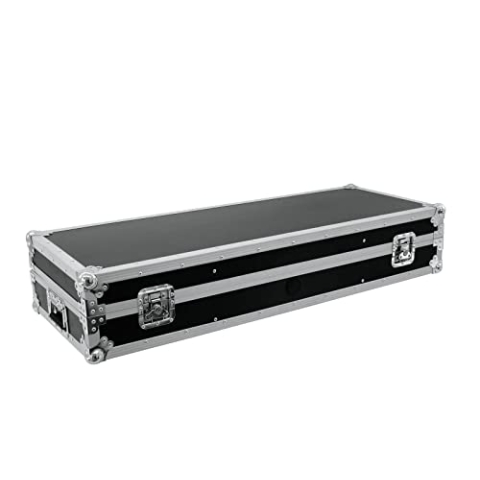 ROADINGER Konsole Road LS-1 für 2 CD-Player | PRO DJ-Flightcase mit Laptopablage