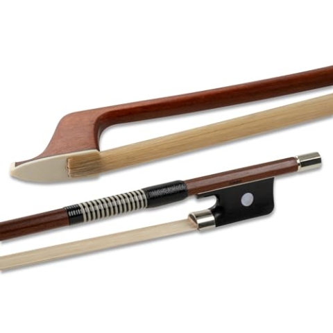 GEWA Cellobogen Massaranduba Student, runde Stange, gute Qualität, gestempelt "Jaeger", 4/4, Made in Germany