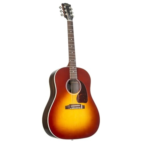 J-45 Studio Rosewood Satin Rosewood Burst - Westerngitarre