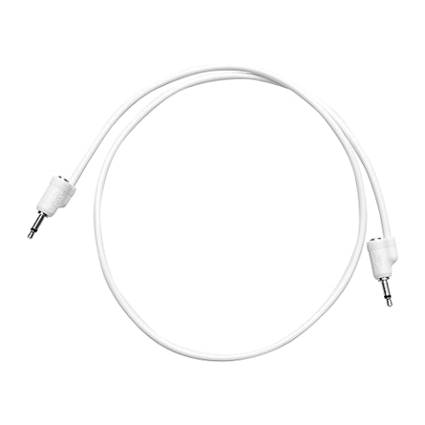 Tiptop Audio Stackcable White 75cm 5 pcs. - Patchkabel