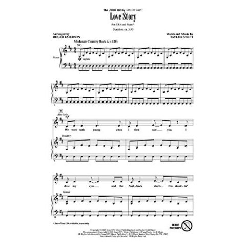 Love Story - Choir - CD
