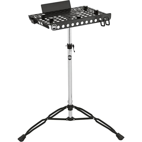 Meinl Percussion Laptop Table Stand - Ständer für Laptops bis 17 Zoll - Stahl, Chrom (TMLTS)