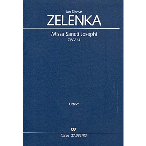 Jan Dismas Zelenka-Missa Sancti Josephi-PIANO REDUCTION