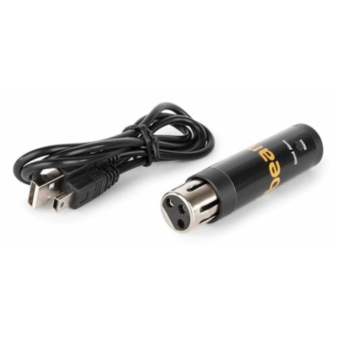 BeamZ SUSHI-DS - Lichtinterface DMX, USB Schnittstelle zur Licht Steuerung, WiFi, PC/Laptop/Tablet Light Rider, 1024 Live und 12 Auto-Kanäle, Windows und Mac OS, USB-Kabel