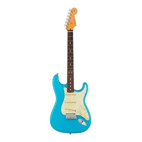 Fender American Professional II RW Miami Blue - E-Gitarre