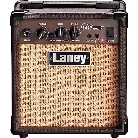 Laney LA Series LA10 - Acoustic Guitar Combo Amp - 10W - 5 inch Woofer