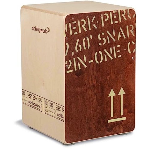 Schlagwerk CP403RED Cajon 2inOne Red, Größe: M