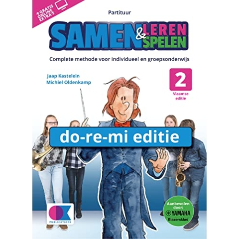 Samen Leren Samenspelen Vlaams Deel 2-SCORE+AUDIO-ONLINE